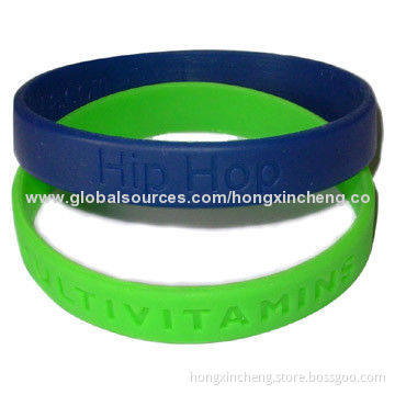 G-2014 Silicone Wrist Band With Custom Logo